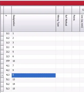 Screenshot showing merged group 4TP after moving 3L2's group further down