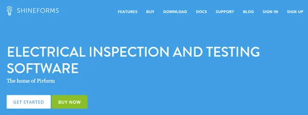 Homepage screenshot when not logged in