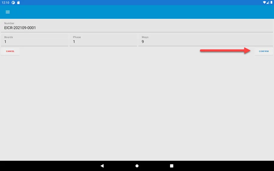 Confirmation dialog after adding a new certificate