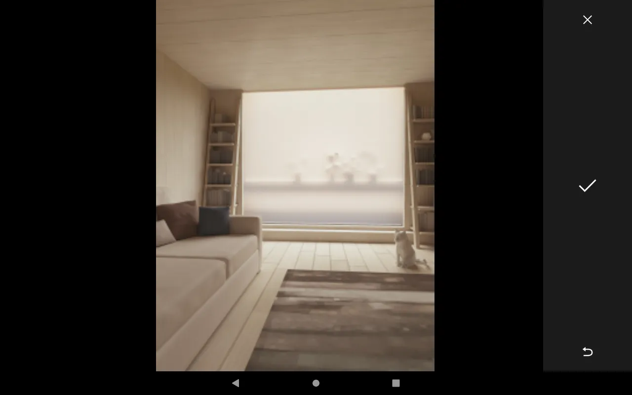 Choosing a photo from gallery or taking one with the tablet camera