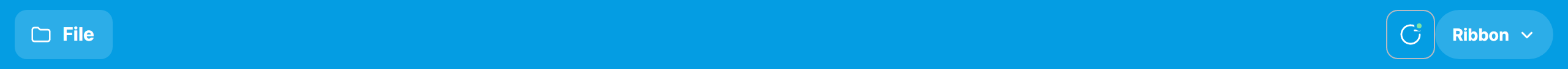 The header bar