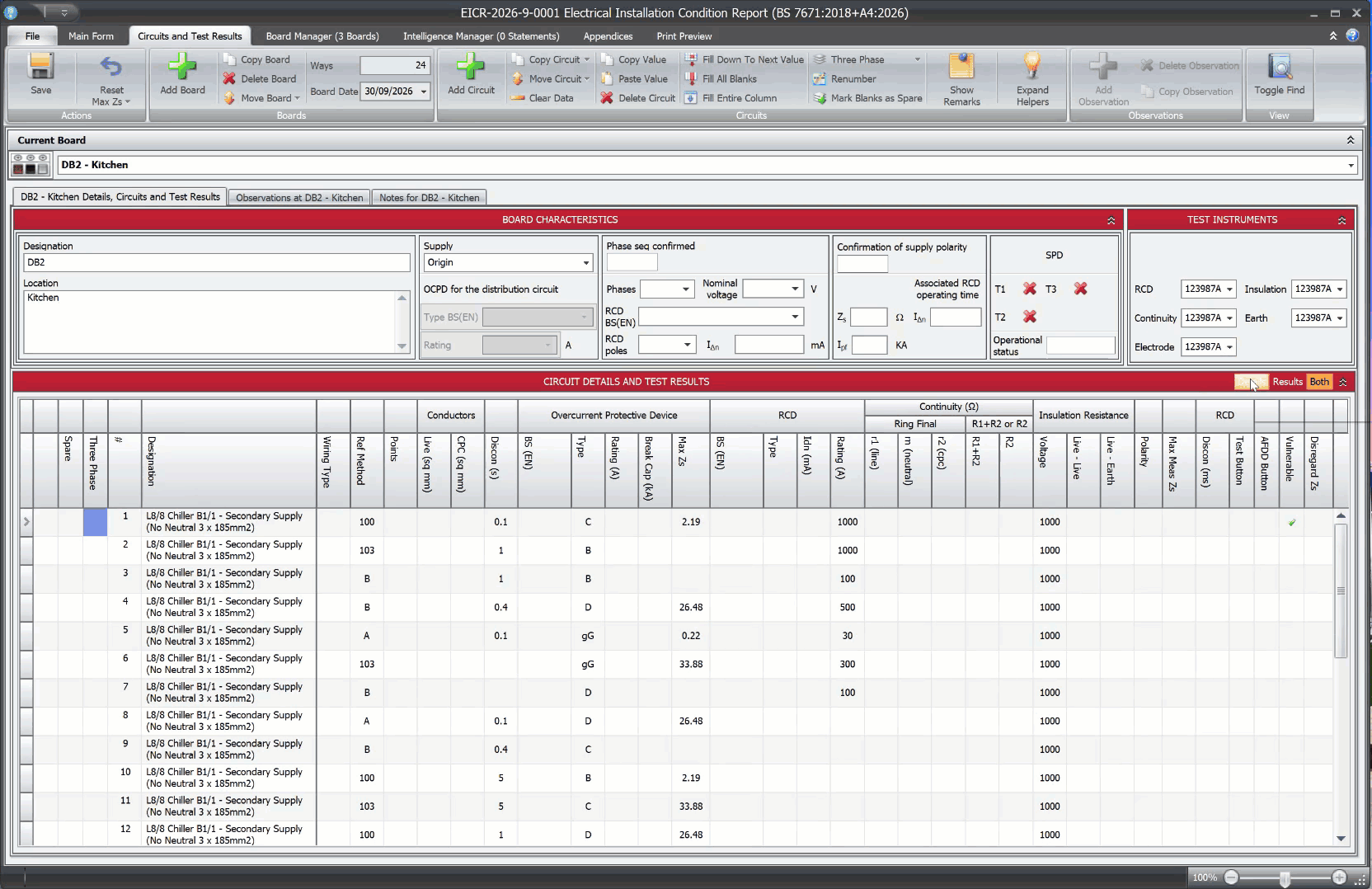 An animation showing the whole circuit schedule, switching between Details, Results and Both, and the window being made narrower